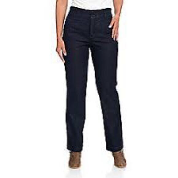 Christopher & Banks Signature Slimming Pants, 2 pair 4 Petite - Picture 1 of 9